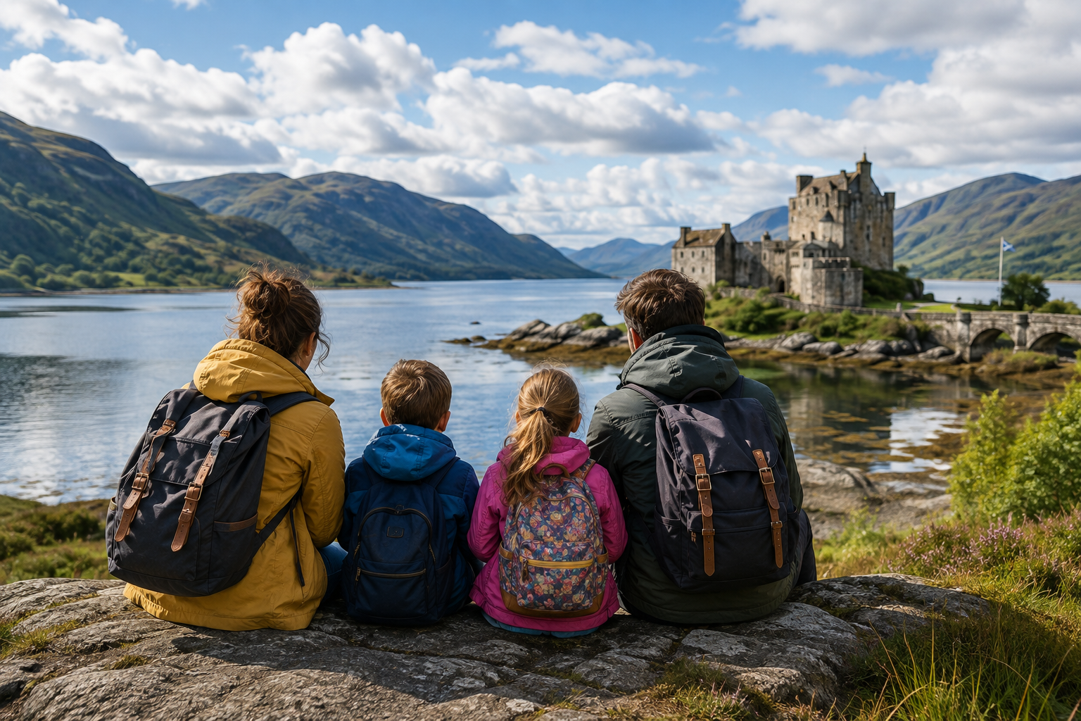Scozia con bambini e adolescenti: come organizzare un viaggio che non annoi nessuno